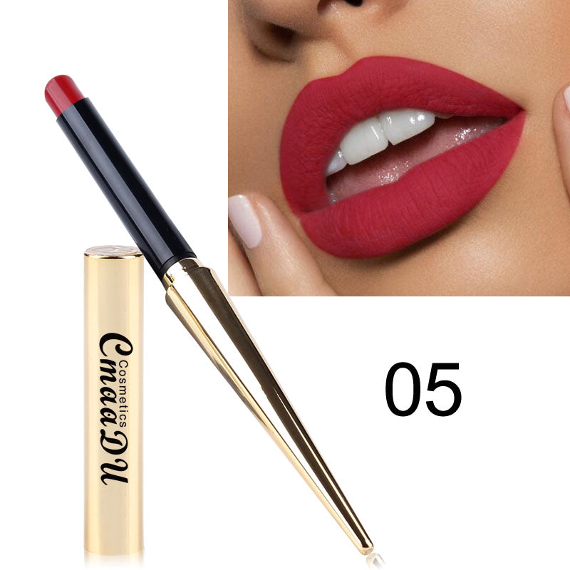 Women's Simple Multicolor Gold Matte Lipstick Women's Simple Multicolor Gold Matte Lipstick